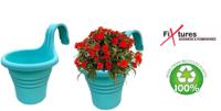 Fixtures Hang Easy Single Mint Green Planter