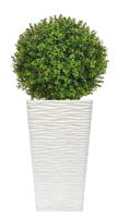 Fixtures Glaze Wave MEDIUM Planter {White}