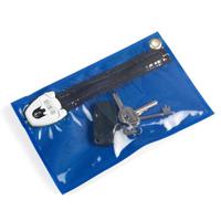 Versapak Clear Front Key Pouch BLUE 230x152mm (ZF1)
