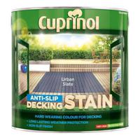 Cuprinol Anti-Slip Decking Stain URBAN SLATE 2.5 Litre