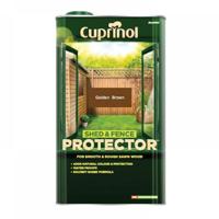 Cuprinol Shed and Fence Protector GOLDEN BROWN 5 Litre