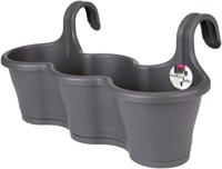 Elho Corsica Easy Hanger Trio ANTHRACITE Planter