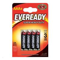 Eveready AAA Super Heavy Duty Pack 4's