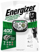 Energizer Vision Ultra Rechargeable LED Headlamp 400 Lumens
