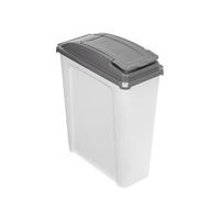 Wham Storage Cool Grey Container & Lid 25 Litre