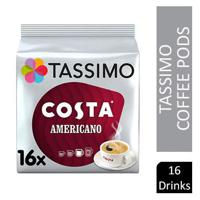 Tassimo Costa Americano Pods 12's (6 Drinks)