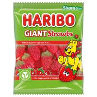 Haribo Giant Strawbs 160g 