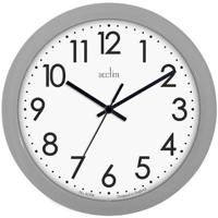 Acctim Abingdon Grey Wall Clock 25.5cm