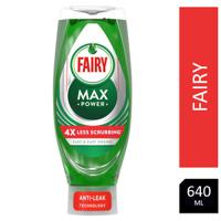 Fairy Washing Up Liquid Max Power Original 640ml