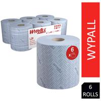 WypAll L20 Cleaning & Maintenance Centrefeed Wiping Paper Blue 6's (7277)