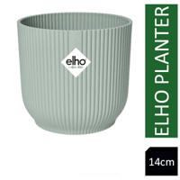 Elho Vibes SORBET GREEN Fold Round Planter 14cm