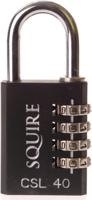 DEFENDER - Black Die-Cast Combination Padlock 40mm