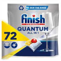 Finish Dishwasher Quantum All In 1 Lemon Tablets 72's