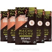 Cafe Direct Fairtrade Organic Machu Picchu Peru Coffee Beans 750g