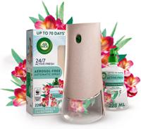 Airwick Active Fresh Air Freshener Automatic Spray Set & Eucalyptus & Freesia 228ml