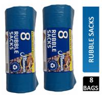 Mammoth Rubble Sacks Blue Roll (25kg+) 8's