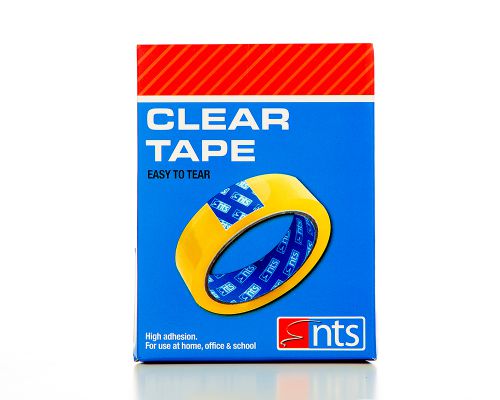 5752 19mm x 66m NTS Clear Tape Flow Wrap
