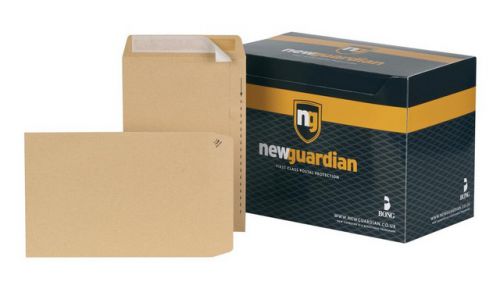New Guardian Envelope 254x178mm Manilla 135gsm PressSeal Box250 #C26803