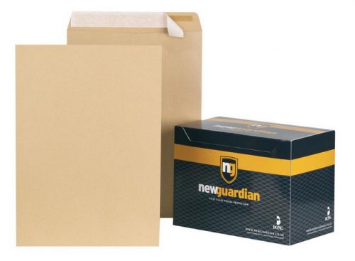 New Guardian Envelope C3 Peel/Seal Manilla 135gsm Box125 #C27013