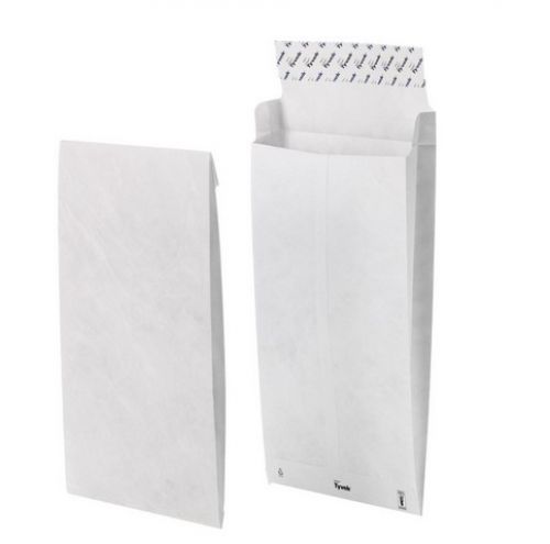 Tyvek White Gusset Envelope B4A Boxed 100 353x250x38mm 11842 #C76365