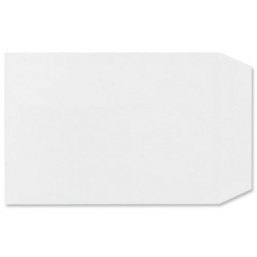 Plus Fabric Envelope C5 White 110gsm PressSeal Box500 #D26170