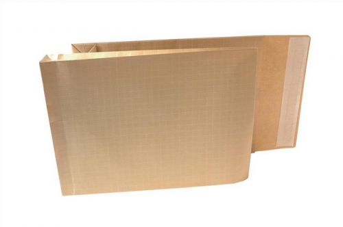 New Guardian Armour Gussets 380x280x50mm Manilla130gsm Peel & Seal Box100 #H28313