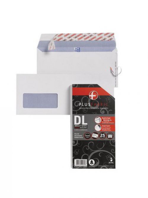 Plus Fabric DL Window Retail Pack pk25 #105512