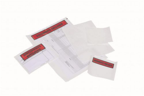 Doc Enc Wallets Printed A4 Pk500 #443761