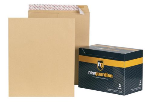 New Guardian Envelope 444x368mm Pocket Heavy weight Peel&Seal Pk125 #B27713
