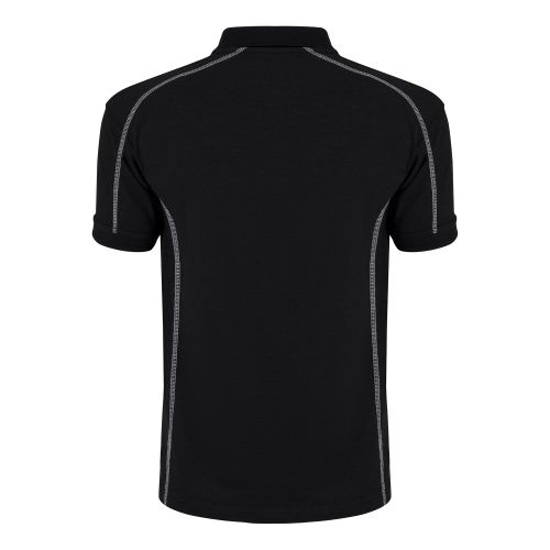 Crane Poloshirt - 4XL - Black Polo Shirts and T-Shirts 1140-4XL-BK