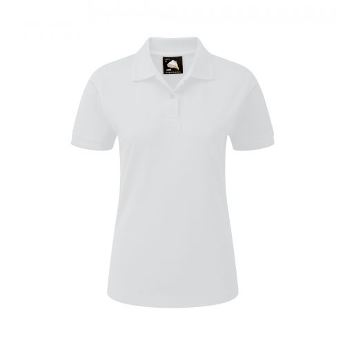 Wren Ladies Poloshirt - 12 - White