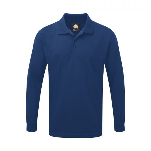 Weaver Premium L/S Poloshirt - 2XL - Royal