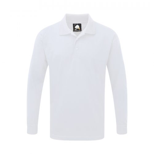 Weaver Premium L/S Poloshirt - 2XL - White