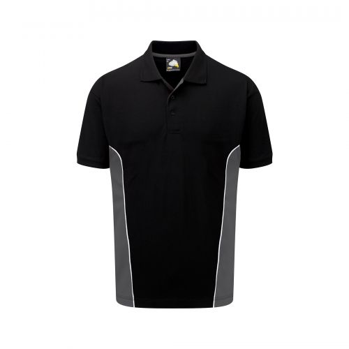 Silverswift Poloshirt - 2XL - Black - Graphite