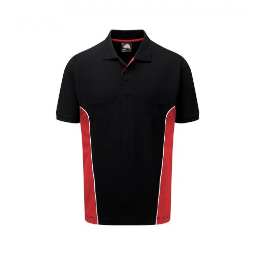 Silverswift Poloshirt - 2XL - Black - Red