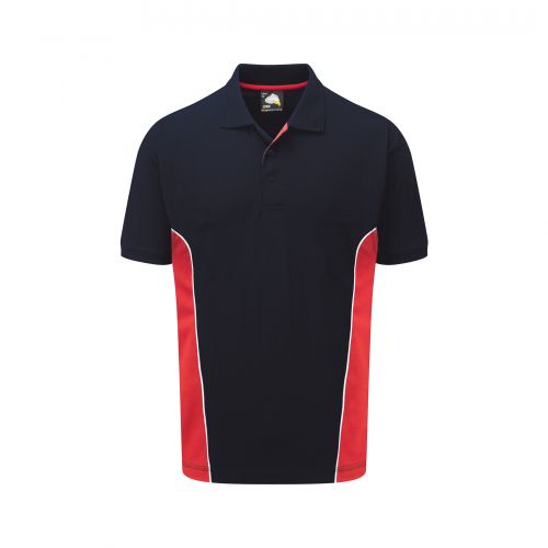 Silverswift Poloshirt - 2XL - Navy - Red