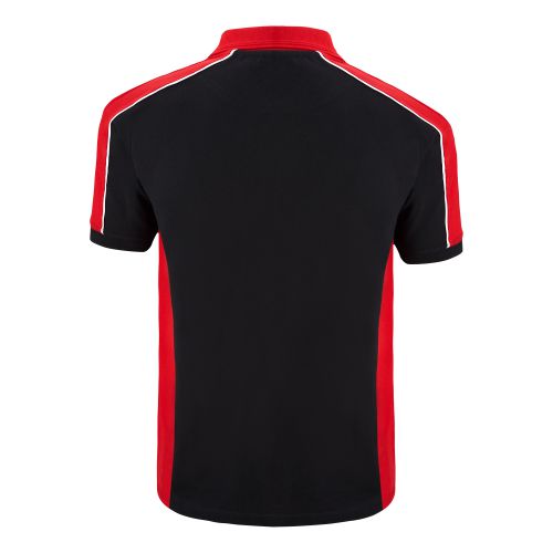 Avocet Poloshirt - 3XL - Black - Red Polo Shirts and T-Shirts 1188-3XL-BKRD