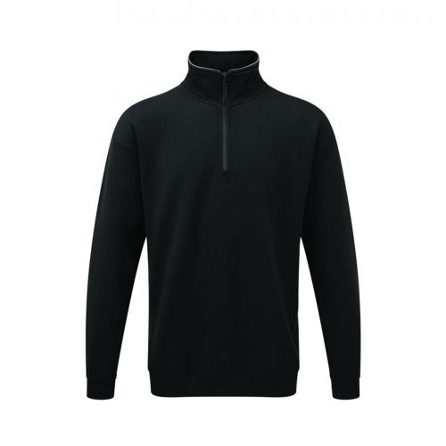 Grouse 1/4 Zip Sweatshirt - 2XL - Black