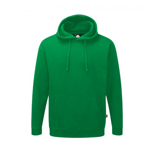 Owl Hooded Sweatshirt - 3XL - Kelly Green