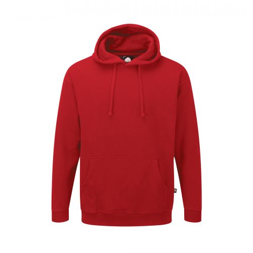Owl Hooded Sweatshirt - 3XL - Red