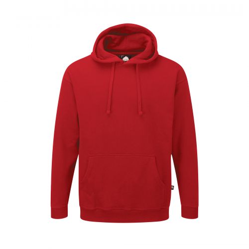 Owl Hooded Sweatshirt - 4XL - Red