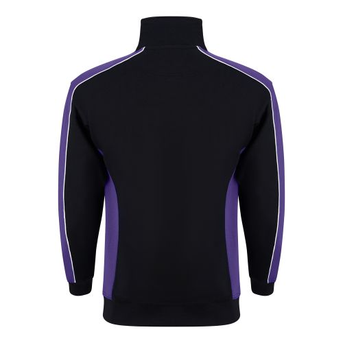 Avocet 1/4 Zip Sweatshirt - 3XL - Black - Graphite Fleeces, Sweatshirts & Jumpers 1288-3XL-BKGR