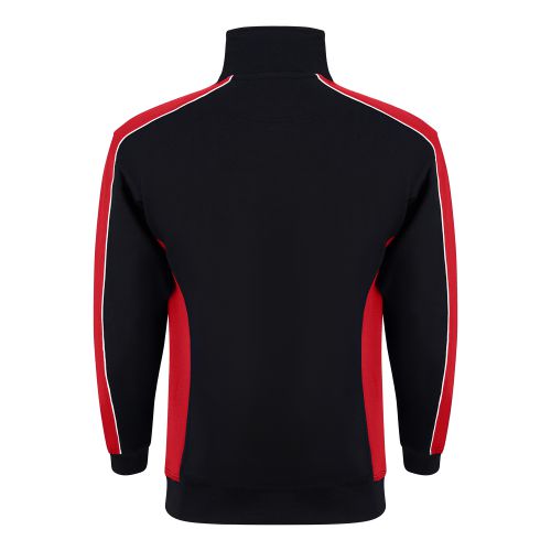 Avocet 1/4 Zip Sweatshirt - 2XL - Black - Royal Blue Fleeces, Sweatshirts & Jumpers 1288-2XL-BKRY