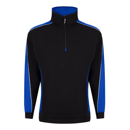 Avocet 1/4 Zip Sweatshirt - 2XL - Navy - Royal Blue