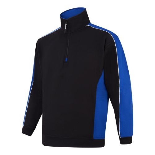 Avocet 1/4 Zip Sweatshirt - 3XL - Navy - Royal Blue Fleeces, Sweatshirts & Jumpers 1288-3XL-NVRY