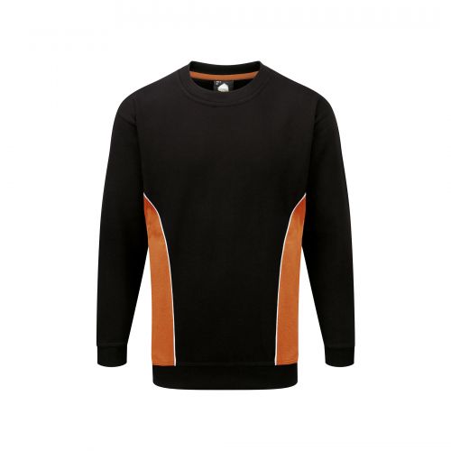 Silverswift Premium Sweatshirt - 2XL - Black - Orange