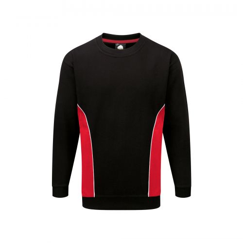 Silverswift Premium Sweatshirt - 2XL - Black - Red