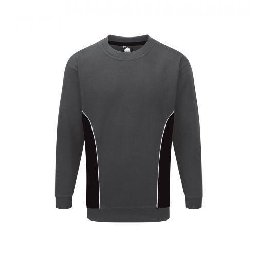 Silverswift Premium Sweatshirt - 2XL - Graphite - Black