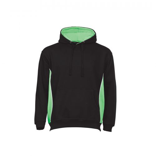 Silverswift Hooded Sweatshirt - M - Black - Lime