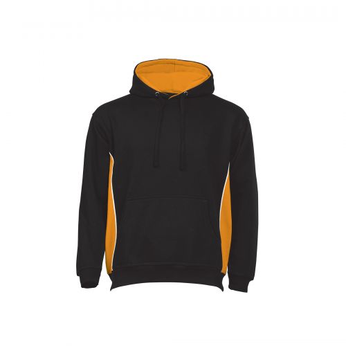 Silverswift Hooded Sweatshirt - M - Black - Orange